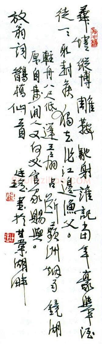崔廷瑶硬笔行书放翁词鹊桥仙,崔廷瑶硬笔书法作品