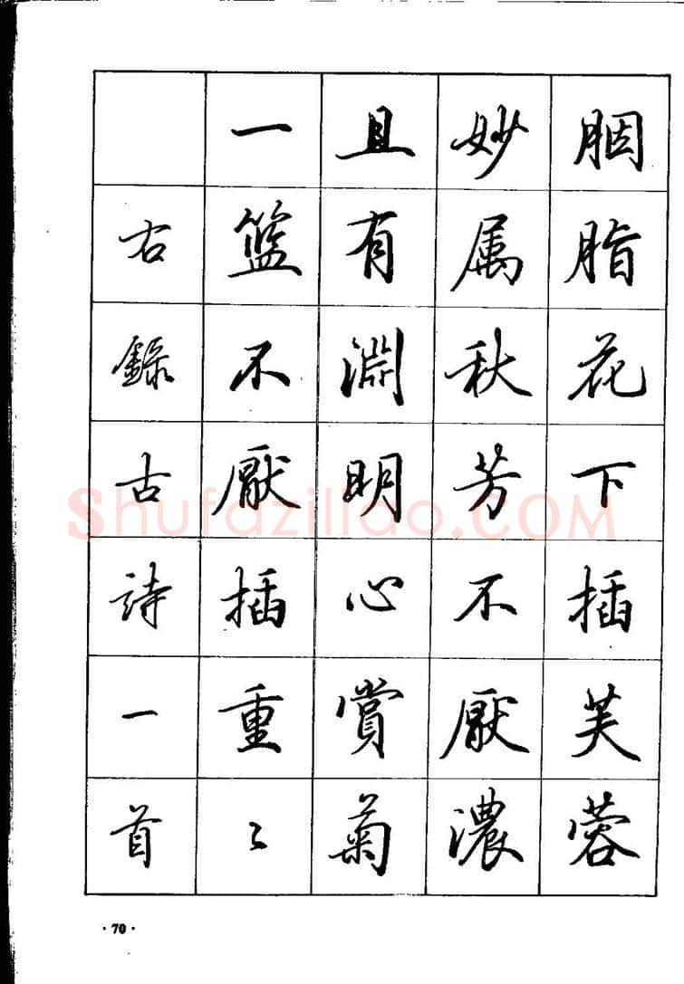 田英章硬笔硬笔字帖,摘自田英章间架结构28法：硬笔楷行卷 字帖