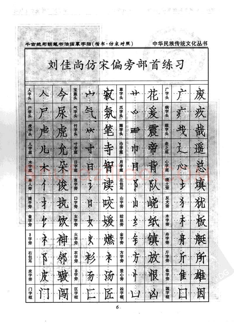 卢中南硬笔楷书字帖,摘自卢中南千古绝句楷书仿宋对照字帖