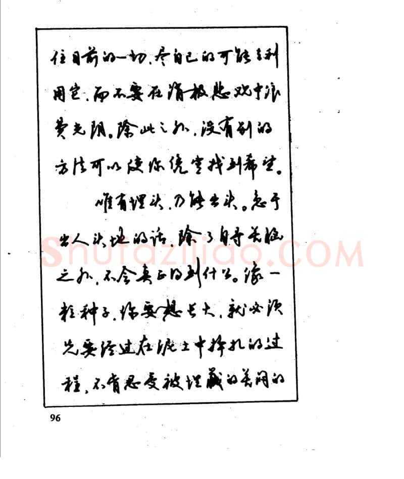 沈鸿根硬笔行书字帖,摘自沈鸿根 江鸟钢笔行书字帖