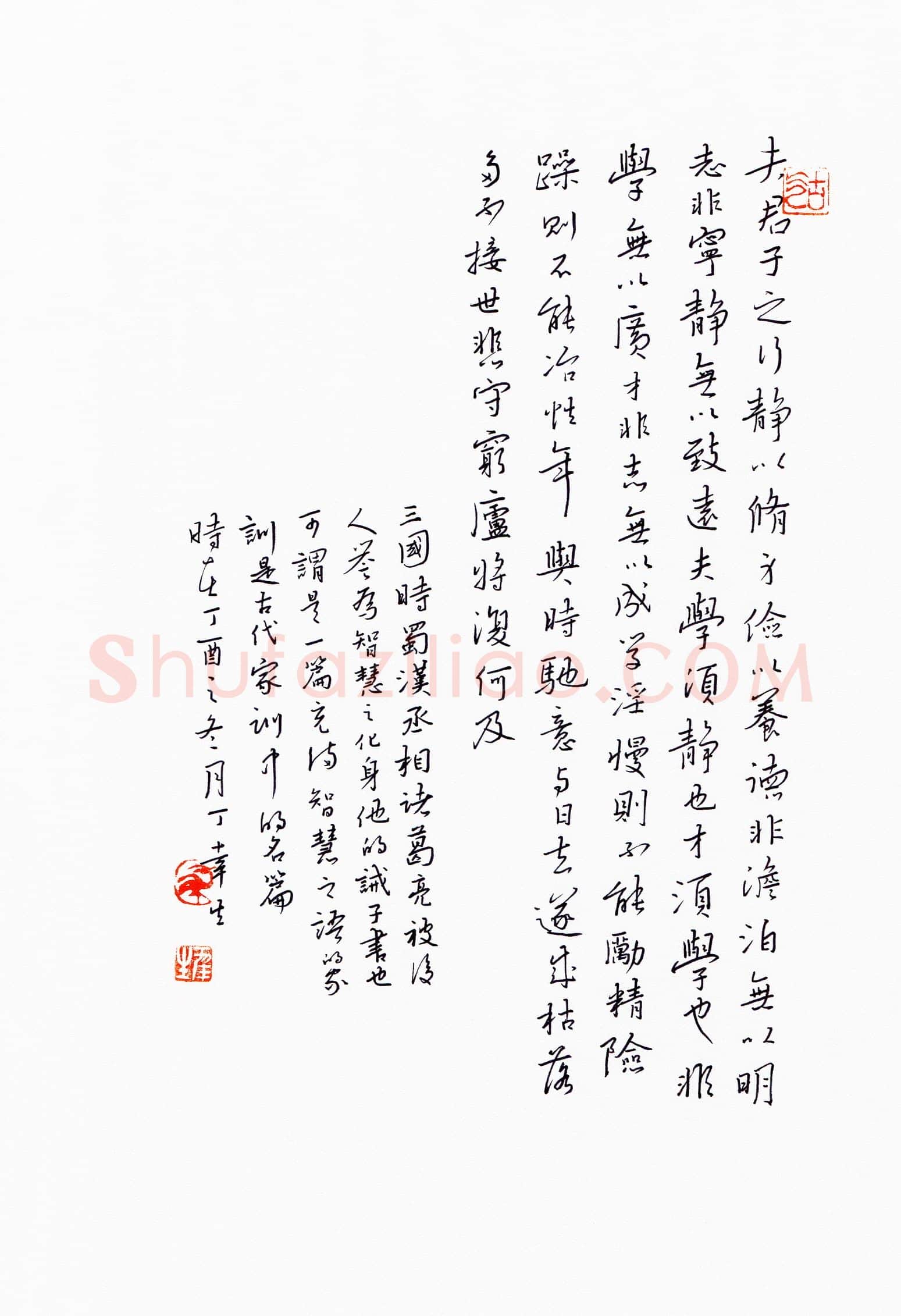 硬笔书法大赛丁幸生(监委 辽宁)参赛硬笔书法作品欣赏,丁幸生硬笔书法作品