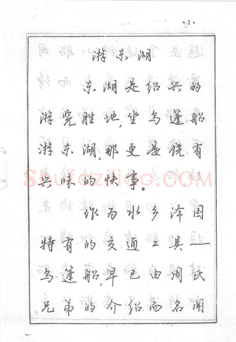 沈鸿根硬笔行书字帖,摘自沈鸿根 (江鸟)《钢笔行书横写字帖》( 完整版 )