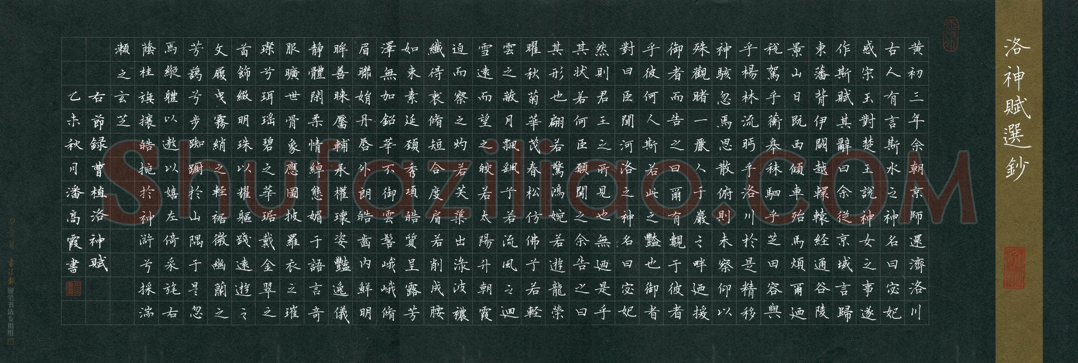 潘高霞(成人组)硬笔书法大赛入围作品选登,潘高霞硬笔书法作品