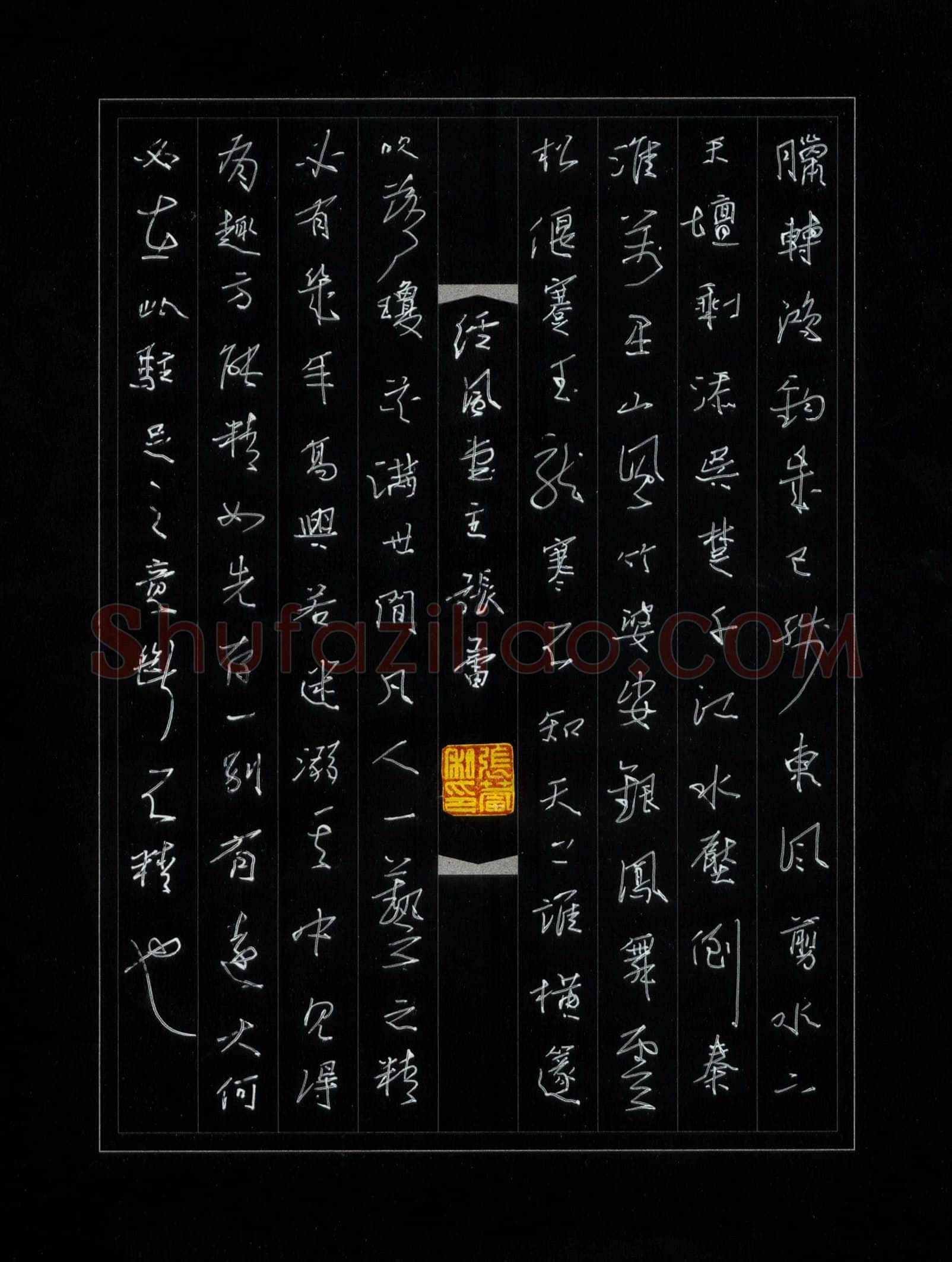 张蕾硬笔行草古诗选抄,张蕾硬笔书法作品
