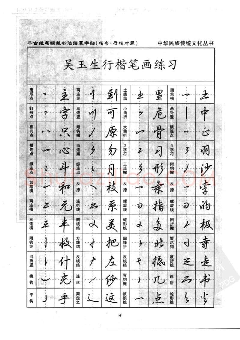 吴玉生硬笔硬笔字帖,摘自吴玉生 钢笔书法临摹字帖 千古绝句楷书行楷