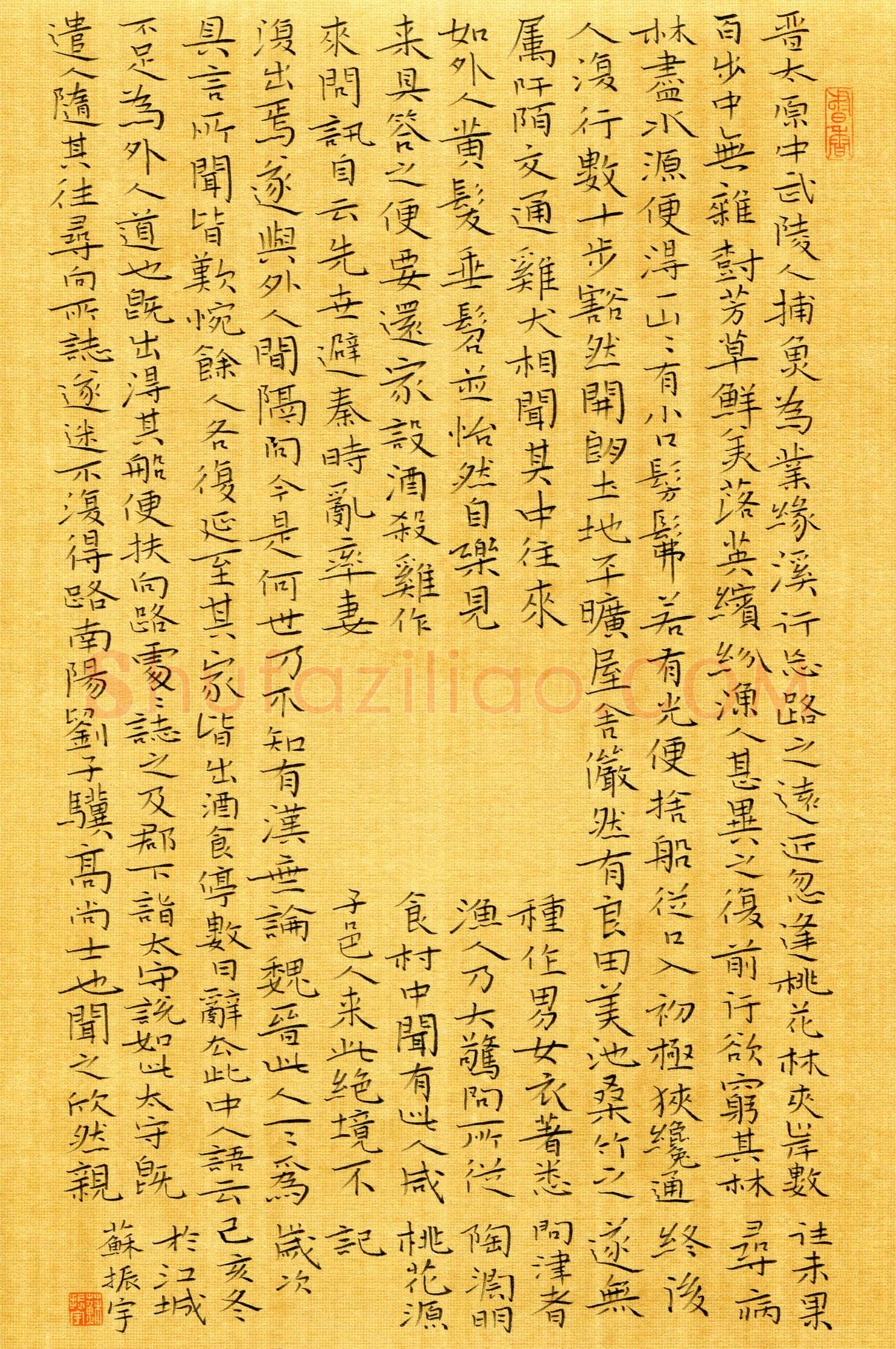 苏振宇(成人组)硬笔书法大赛入围作品选登,苏振宇硬笔书法作品