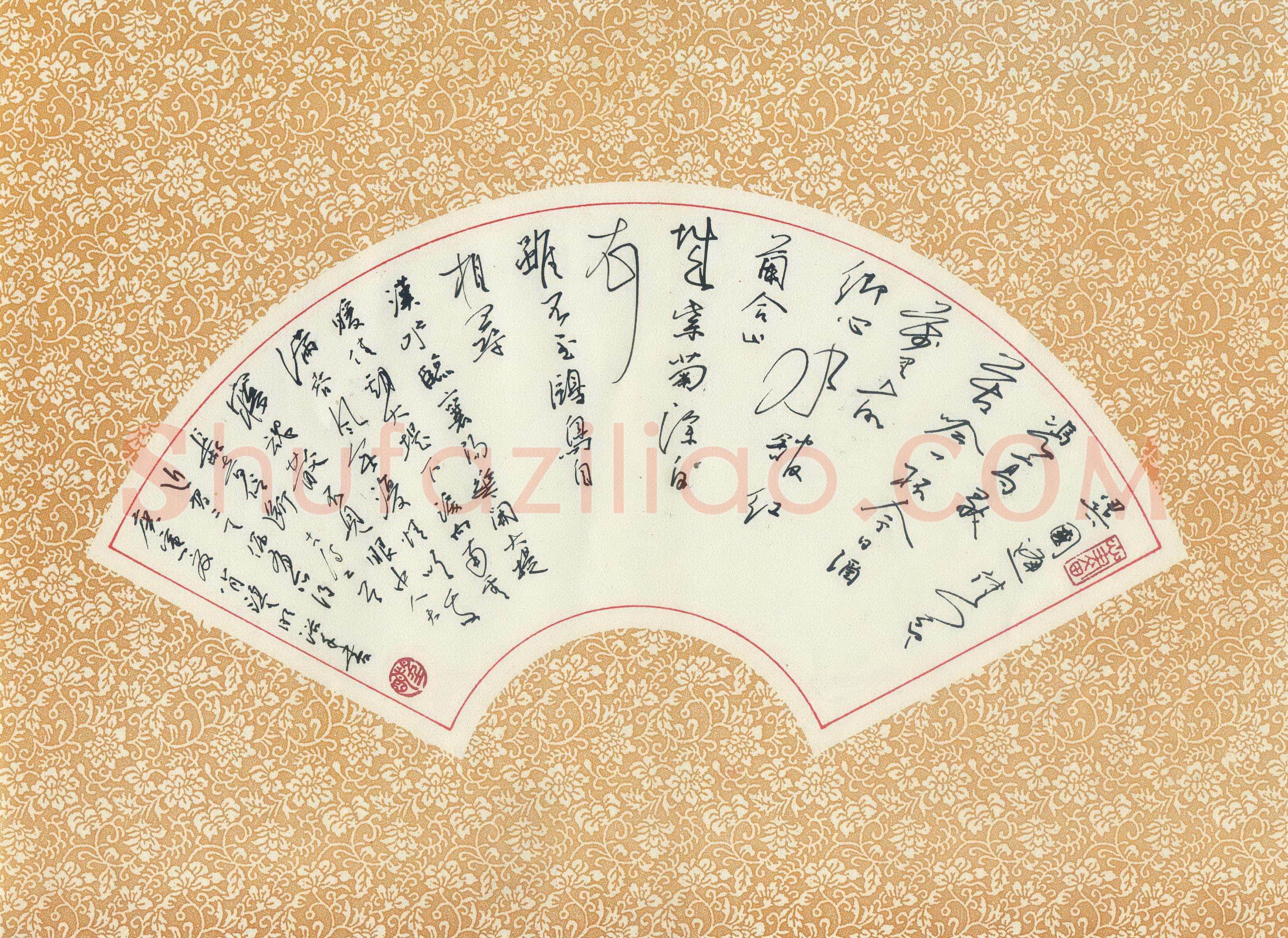 萧望明硬笔行草古诗二首,萧望明硬笔书法作品
