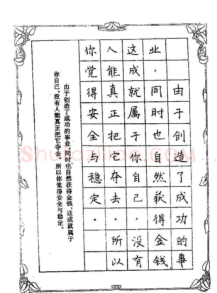 赵忱硬笔书法字帖《罗兰小语钢笔书法》 | 钢笔书法字帖