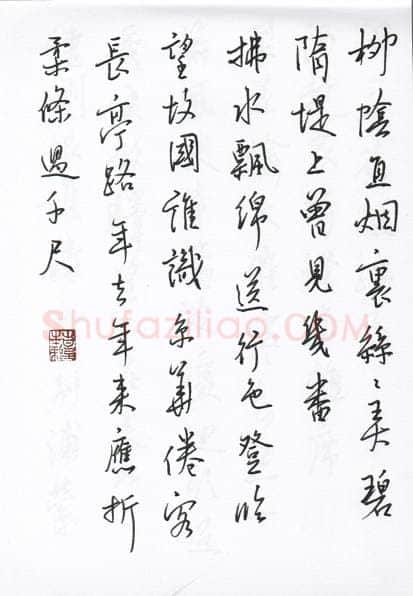 陈文轩硬笔行书宋词小册,陈文轩硬笔书法作品