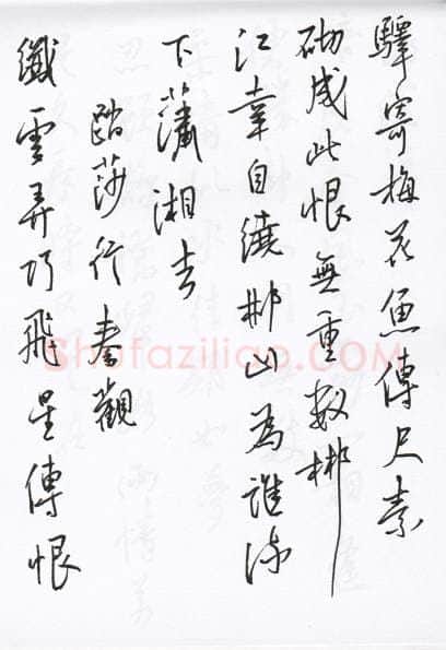 陈文轩硬笔行书宋词小册,陈文轩硬笔书法作品