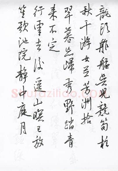 陈文轩硬笔行书宋词小册,陈文轩硬笔书法作品
