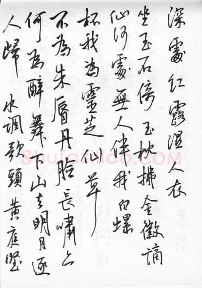 陈文轩硬笔行书宋词小册,陈文轩硬笔书法作品