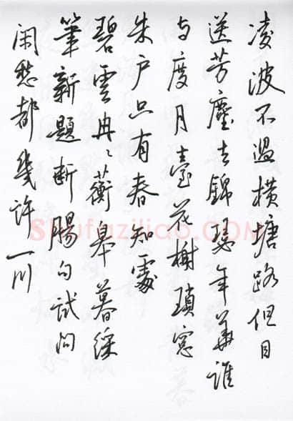 陈文轩硬笔行书宋词小册,陈文轩硬笔书法作品