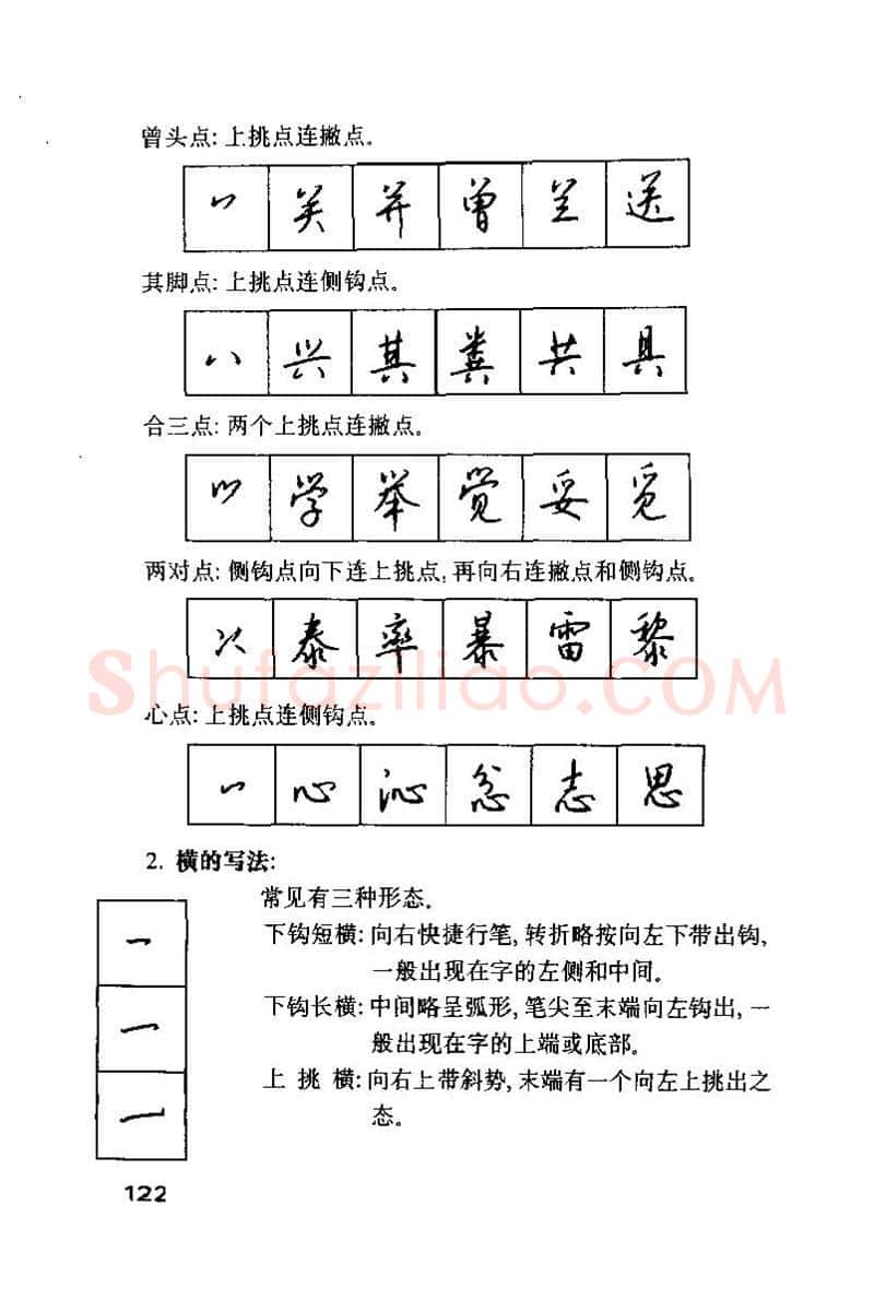 钱沛云硬笔楷书字帖,摘自钱沛云 硬笔书法技巧 字帖
