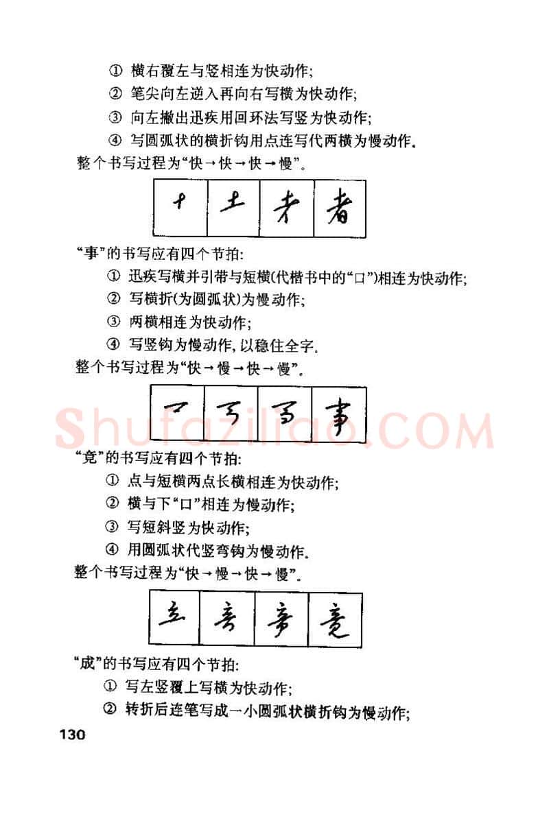 钱沛云硬笔楷书字帖,摘自钱沛云 硬笔书法技巧 字帖