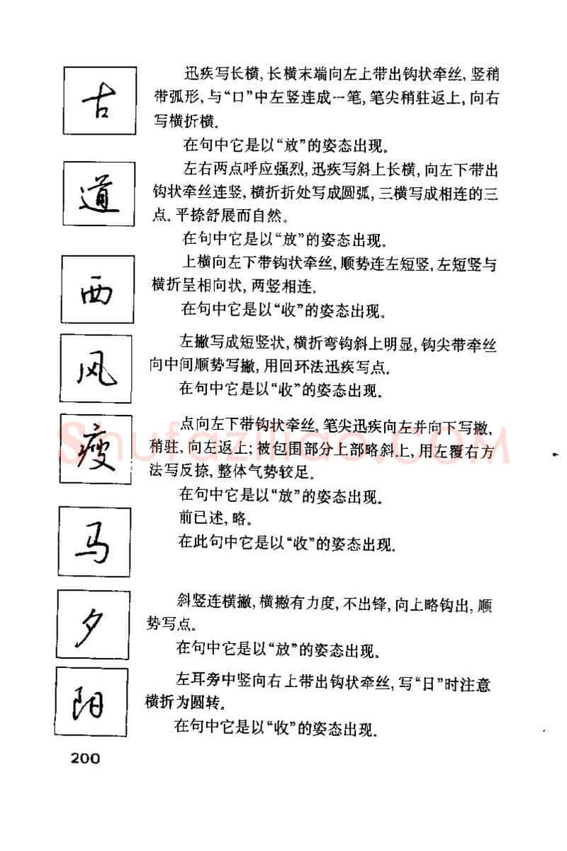 钱沛云硬笔楷书字帖,摘自钱沛云 硬笔书法技巧 字帖