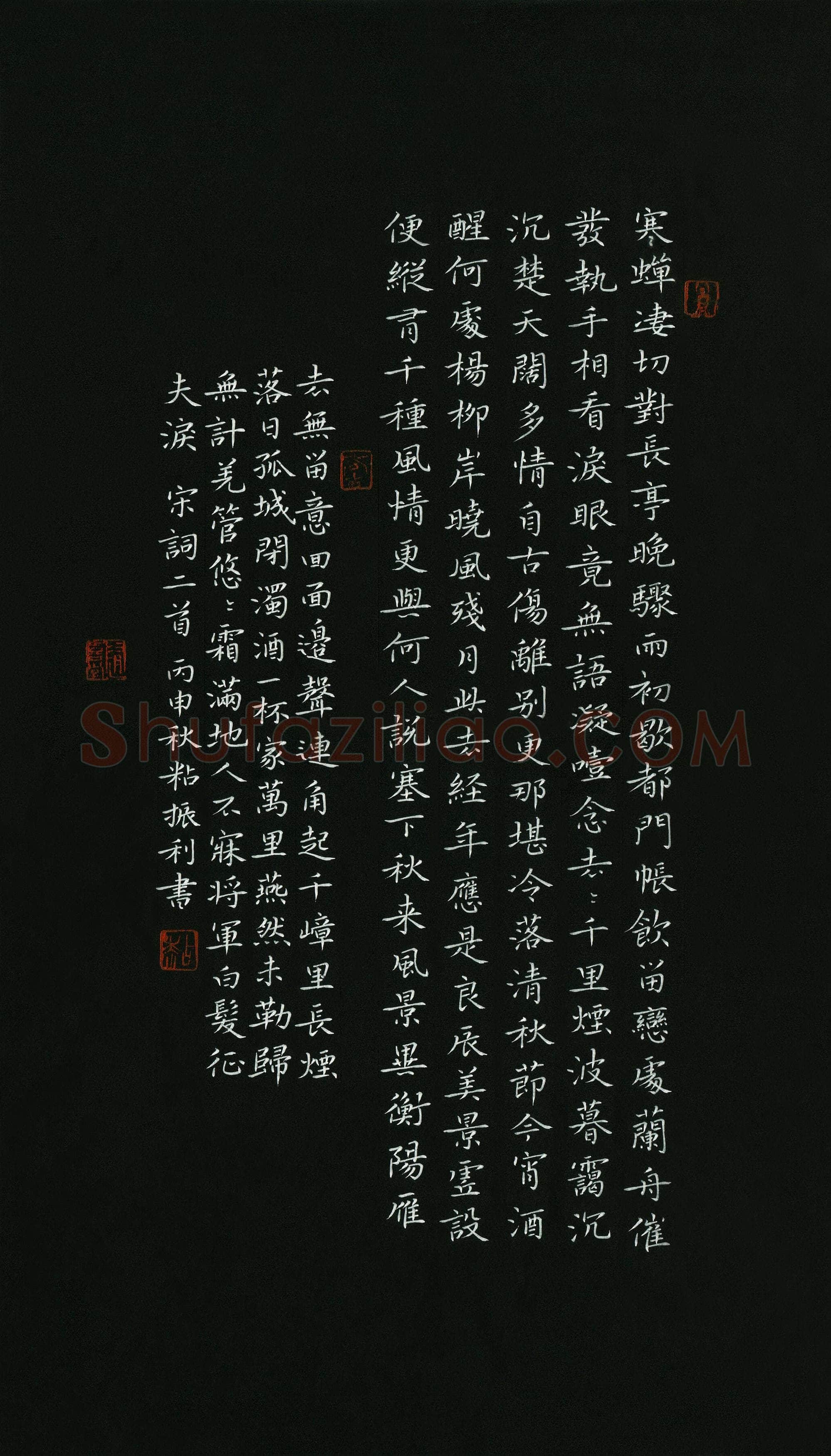 粘振利(成人组 银奖)硬笔书法大赛获奖作品,粘振利硬笔书法作品