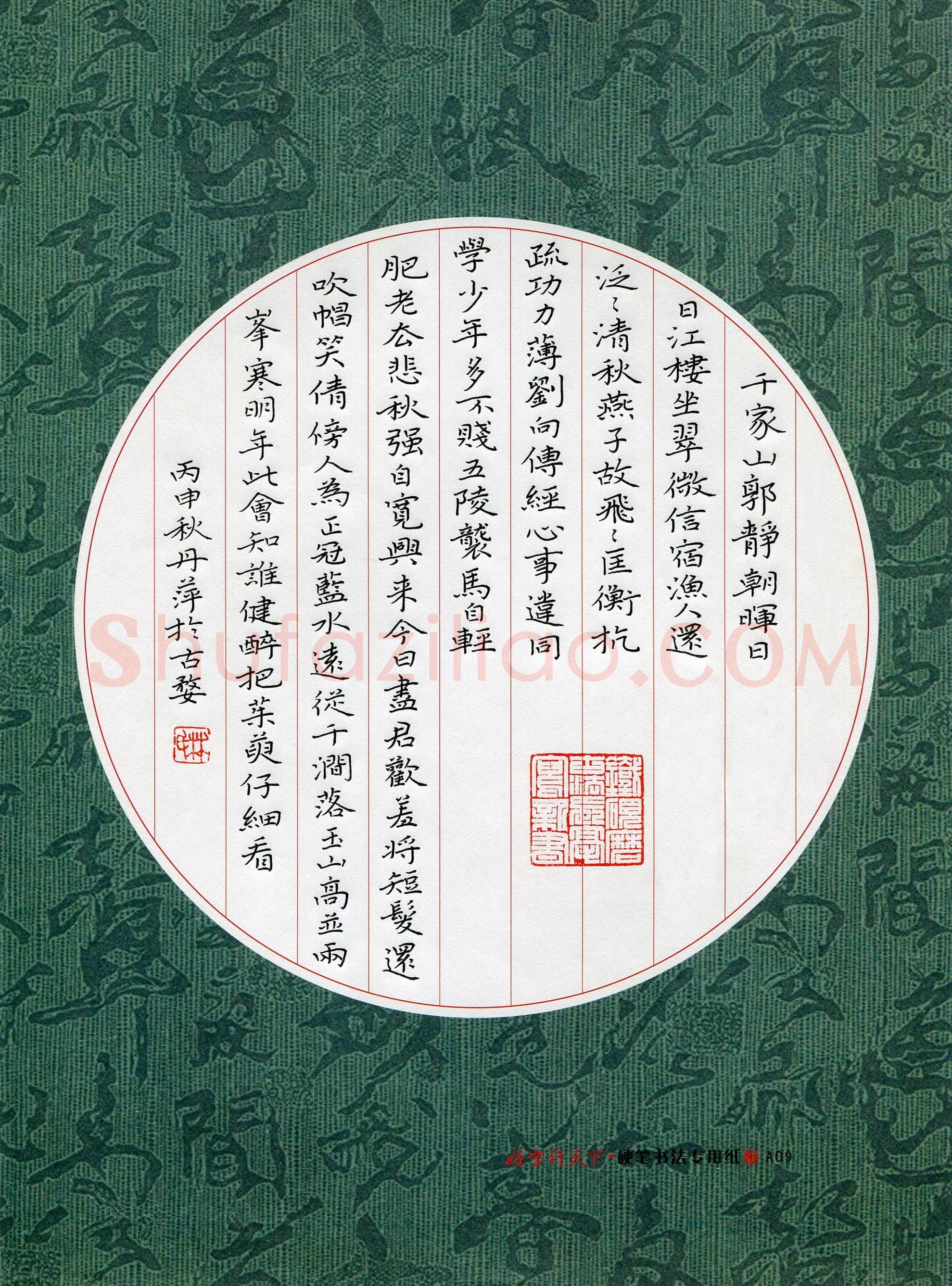 林丹萍(成人组)硬笔书法大赛入围作品选登,林丹萍硬笔书法作品