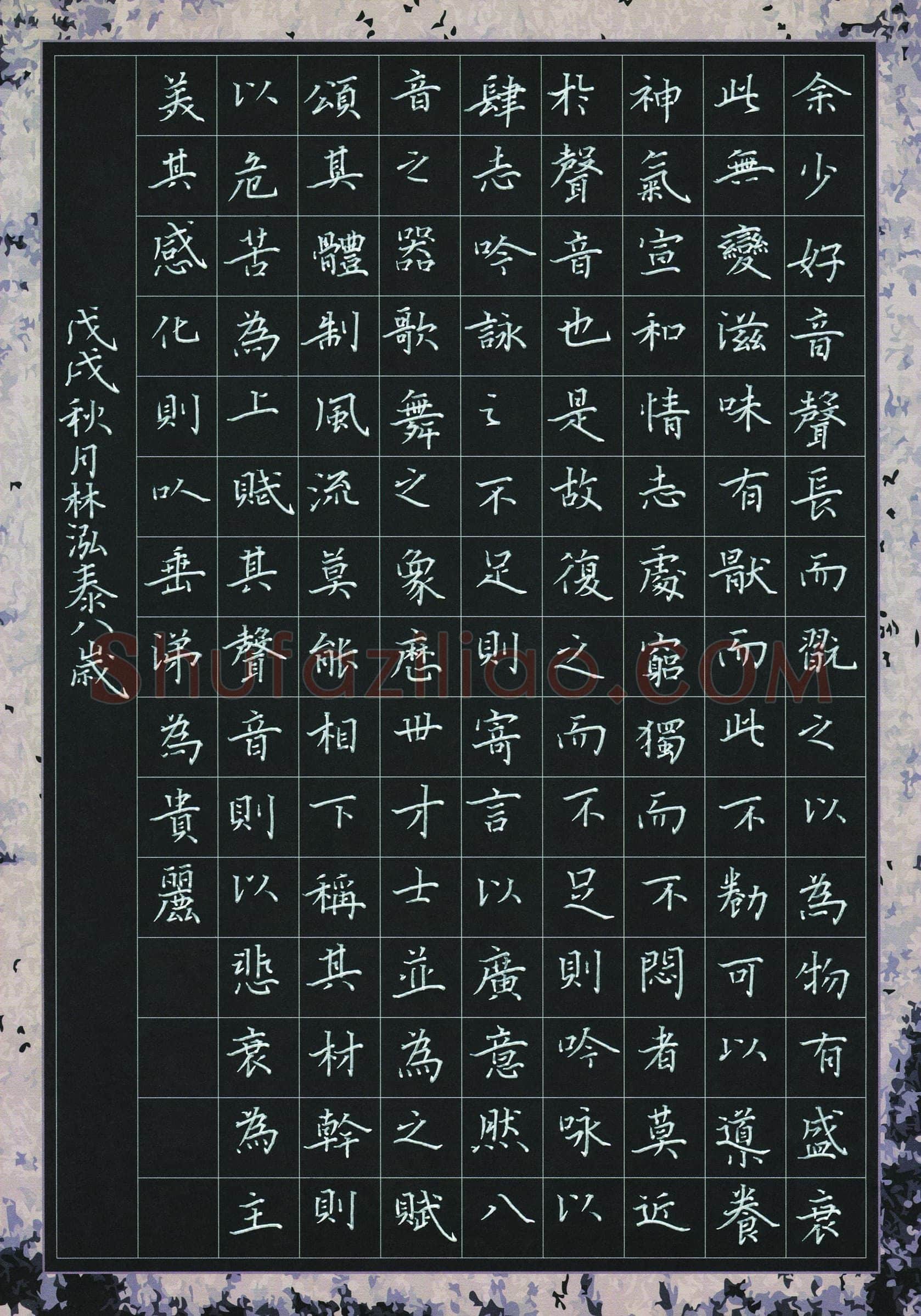 林泓泰(少儿组 8岁 金奖)硬笔书法大赛获奖作品,林泓泰硬笔书法作品