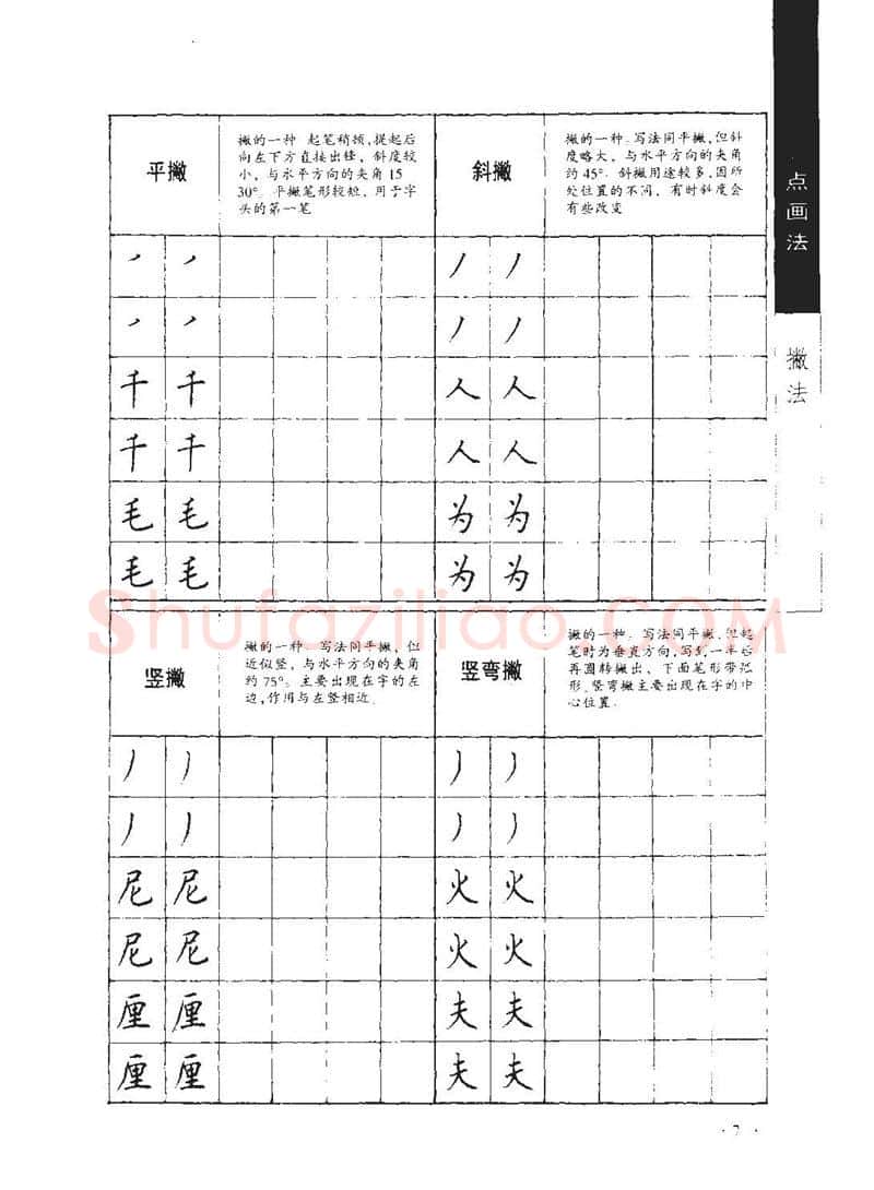 顾仲安硬笔行书字帖,摘自顾仲安《学生规范钢笔正楷等级达标训练》