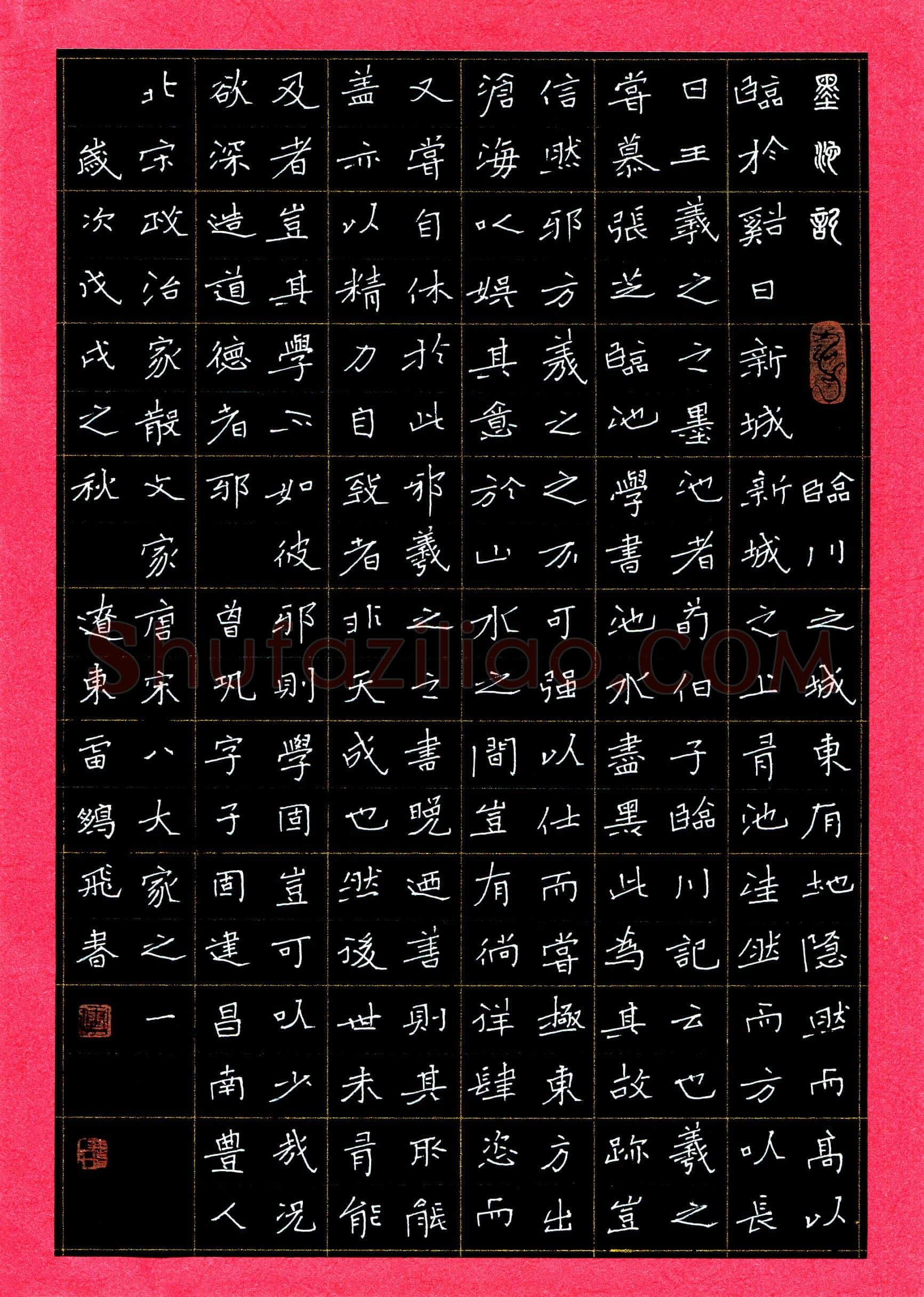 雷鹏飞(成人组 银奖)硬笔书法大赛获奖作品,雷鹏飞硬笔书法作品