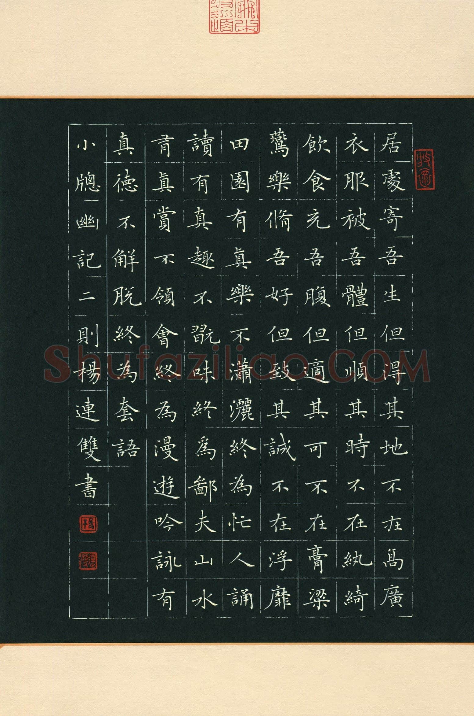 杨连双(成人组 银奖)硬笔书法大赛获奖作品,杨连双硬笔书法作品