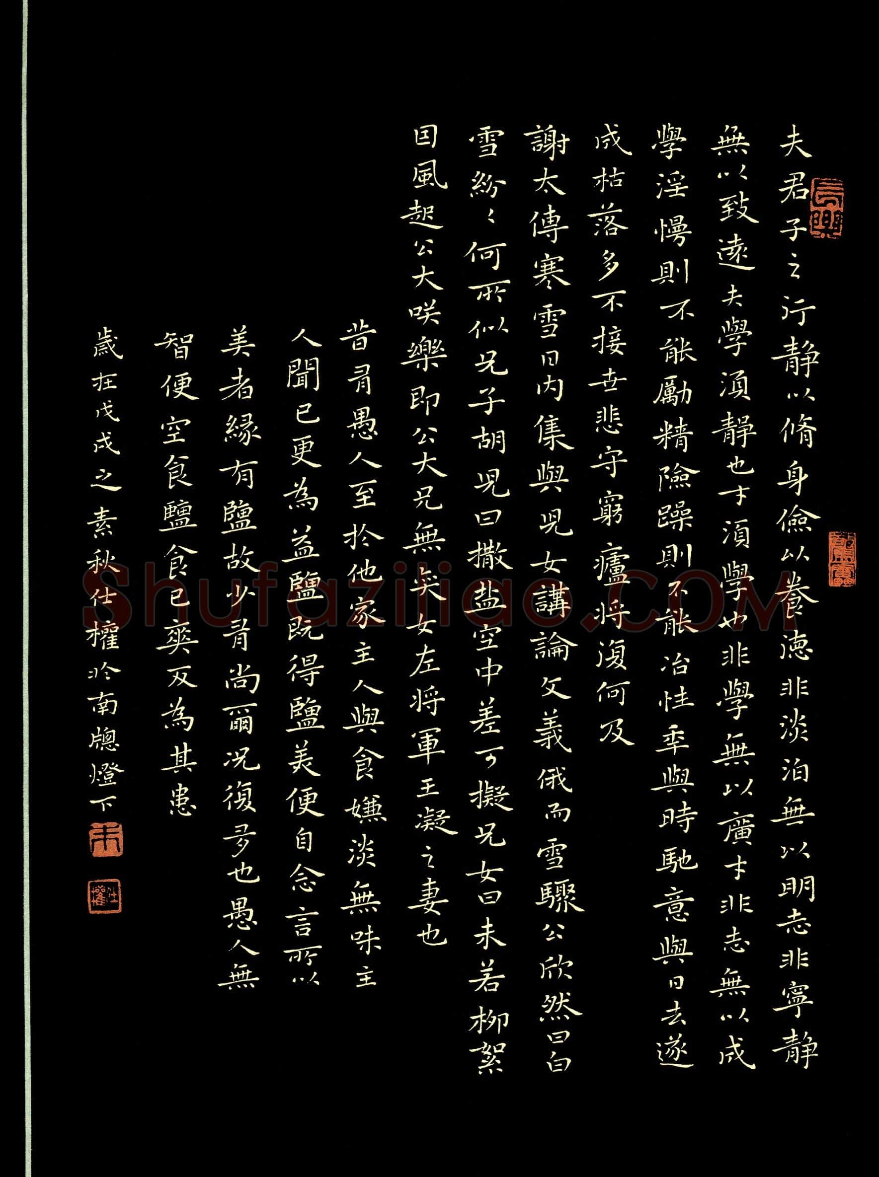 朱仕权(成人组 银奖)硬笔书法大赛获奖作品,朱仕权硬笔书法作品