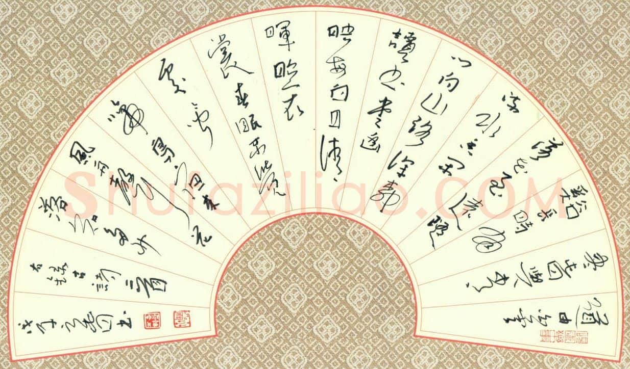 李忠燊硬笔行书古诗二首,李忠燊硬笔书法作品