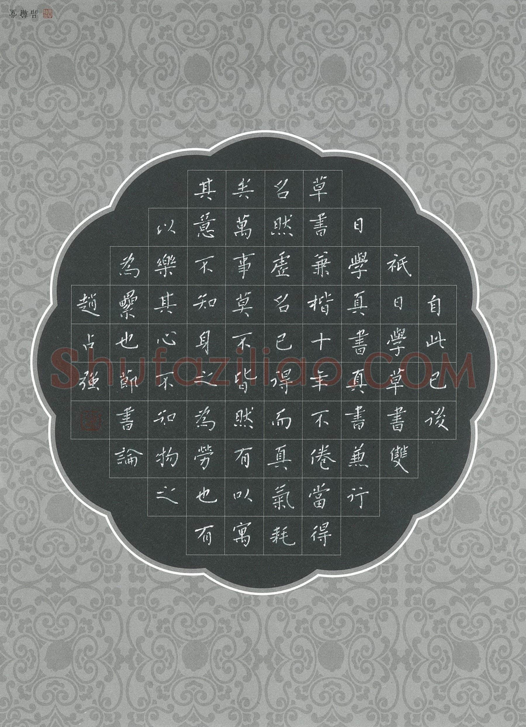赵占强硬笔楷书书论节录,赵占强硬笔书法作品
