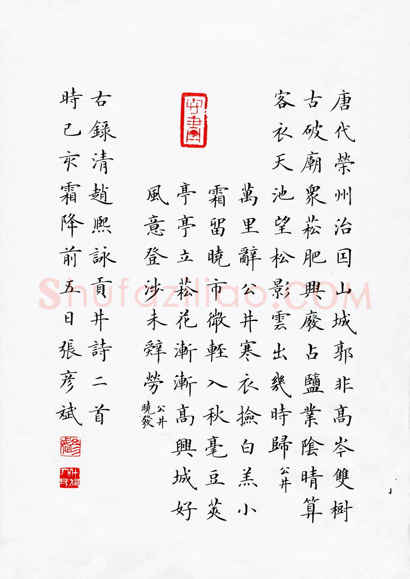 张彦斌(成人组 精品奖)硬笔书法大赛获奖作品,张彦斌硬笔书法作品