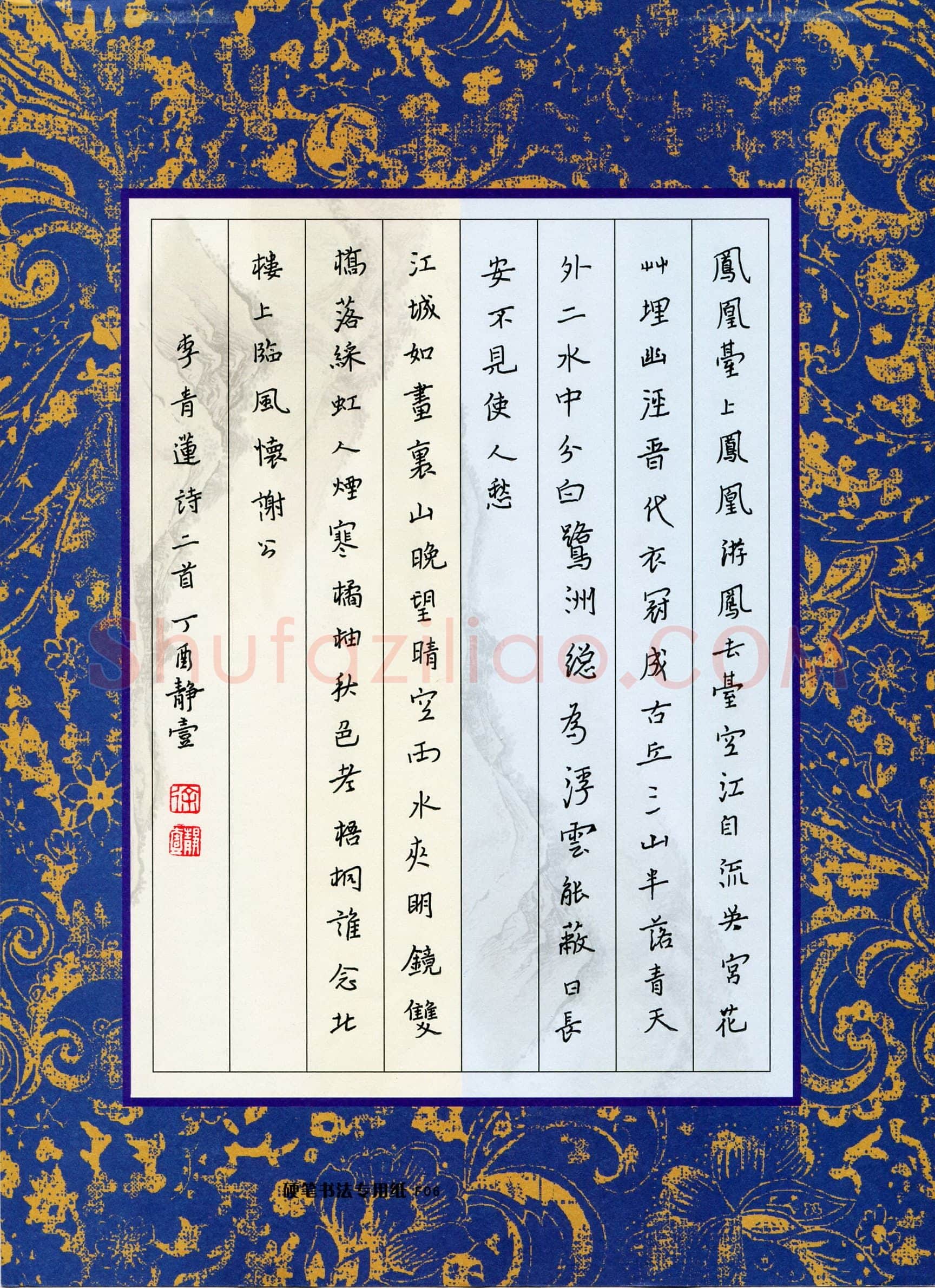徐静壹(少儿组 12岁 金奖)硬笔书法大赛获奖作品,徐静壹硬笔书法作品