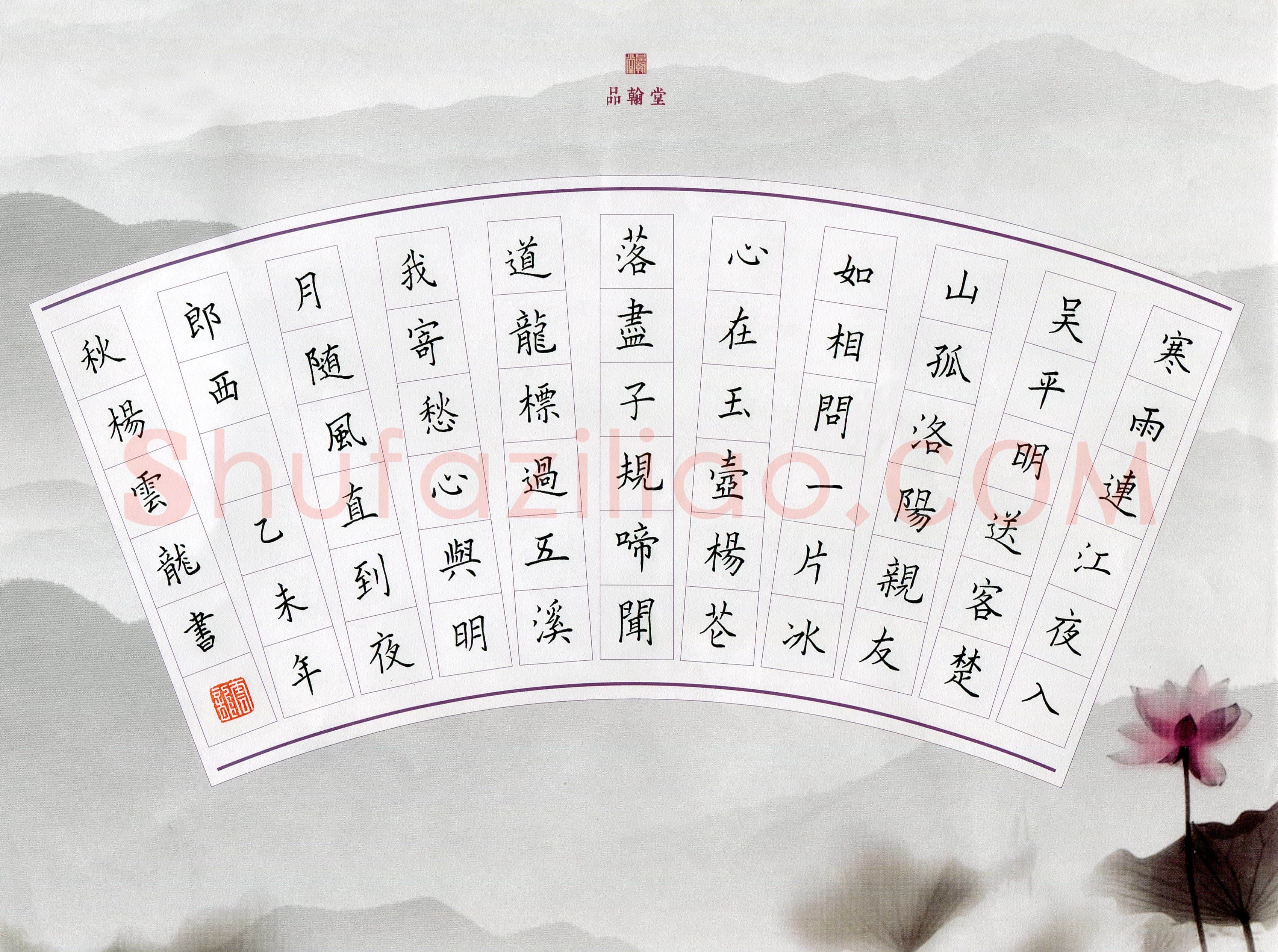 杨云龙(成人组 优秀奖)硬笔书法大赛获奖作品,杨云龙硬笔书法作品
