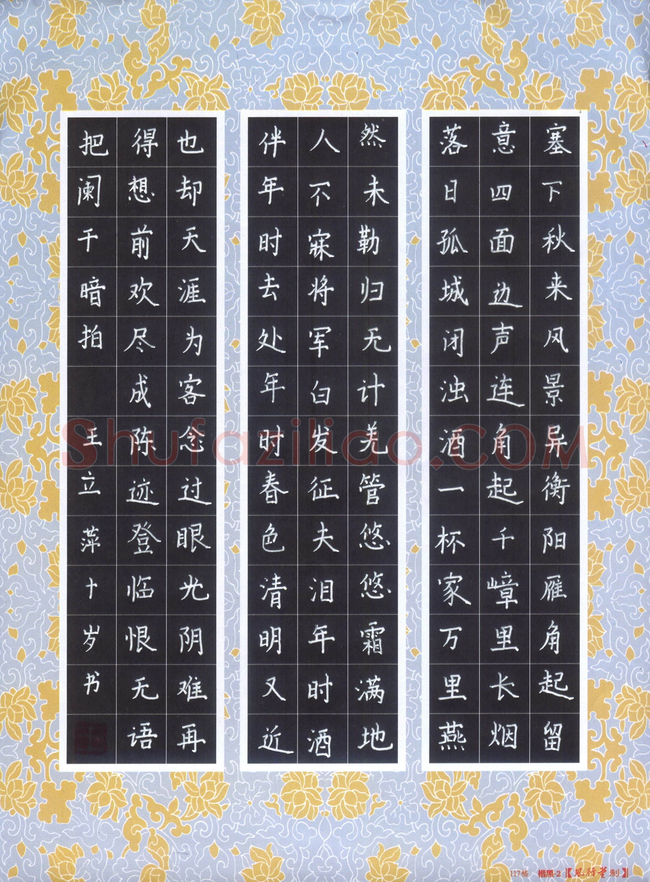 王立萍(少儿组 9岁)硬笔书法大赛入围作品选登,王立萍硬笔书法作品