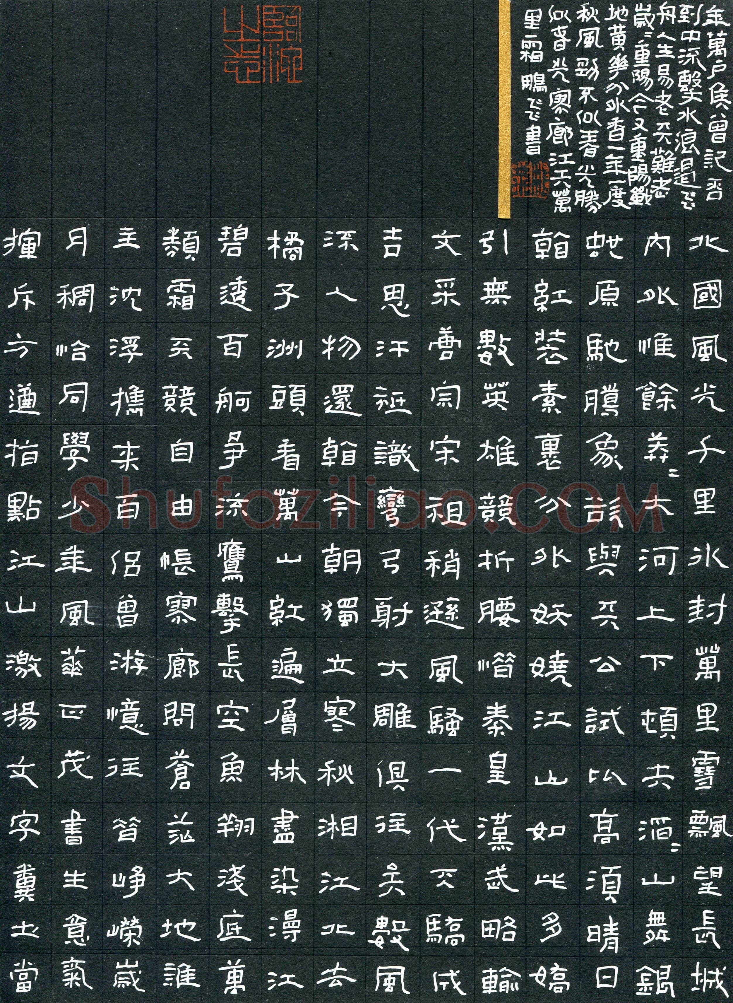 安鹏飞(成人组 优秀奖)硬笔书法大赛获奖作品,安鹏飞硬笔书法作品