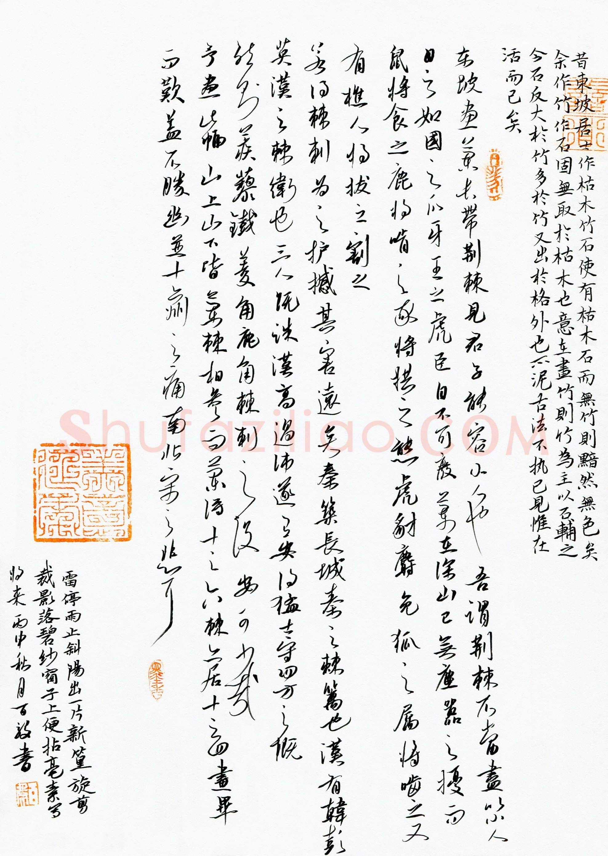 梁锦斑(成人组)硬笔书法大赛入围作品选登,梁锦斑硬笔书法作品