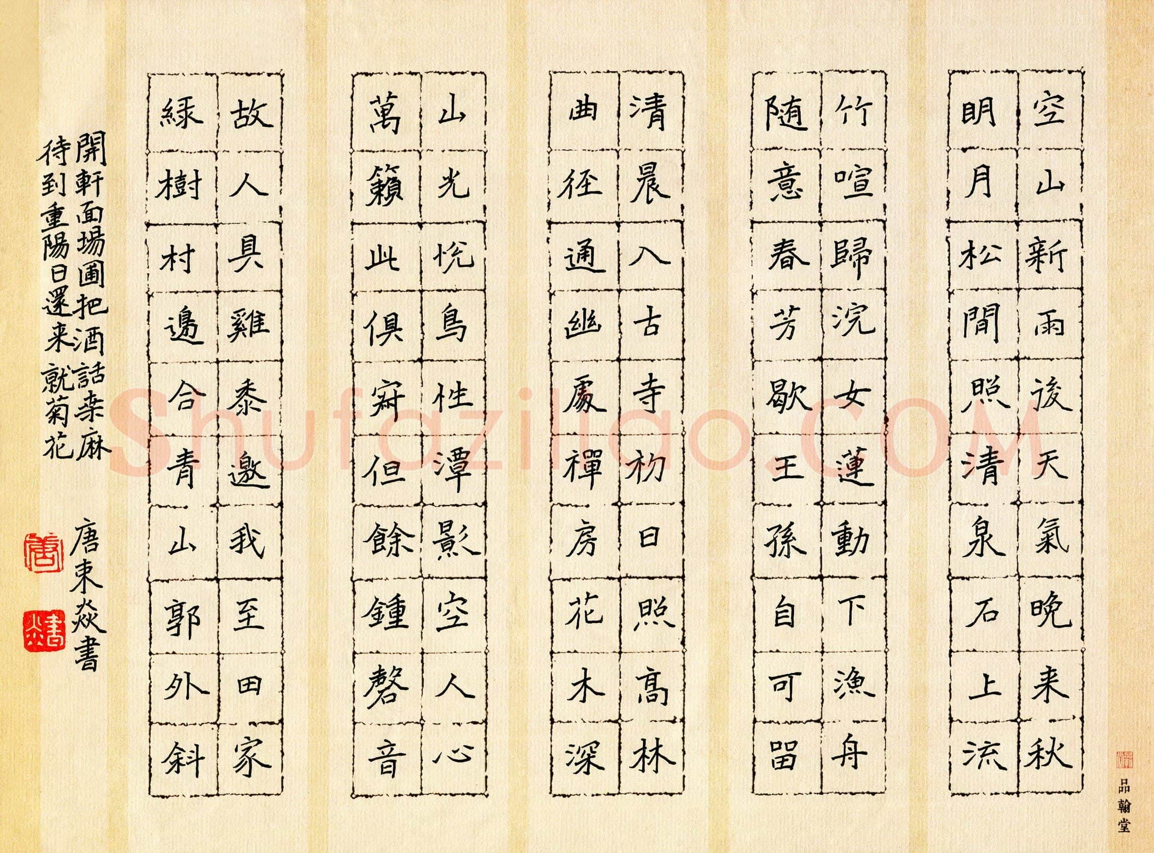 唐束焱(少儿组 17岁 银奖)硬笔书法大赛获奖作品,唐束焱硬笔书法作品