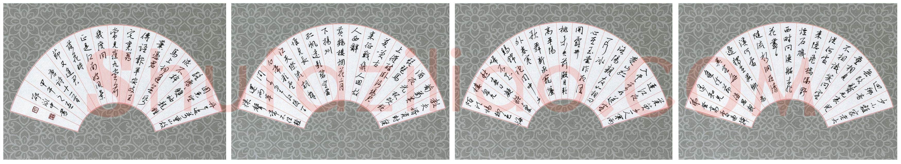 邵泳中硬笔行书唐诗十一首,邵泳中硬笔书法作品