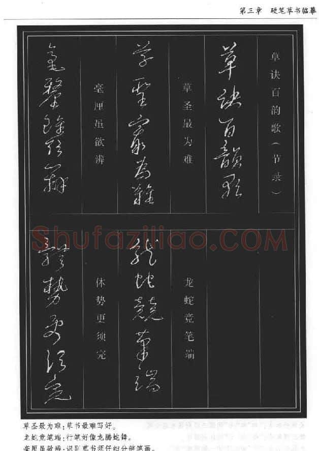 硬笔书法丛书《硬笔草书入门》 | 硬笔书法字帖