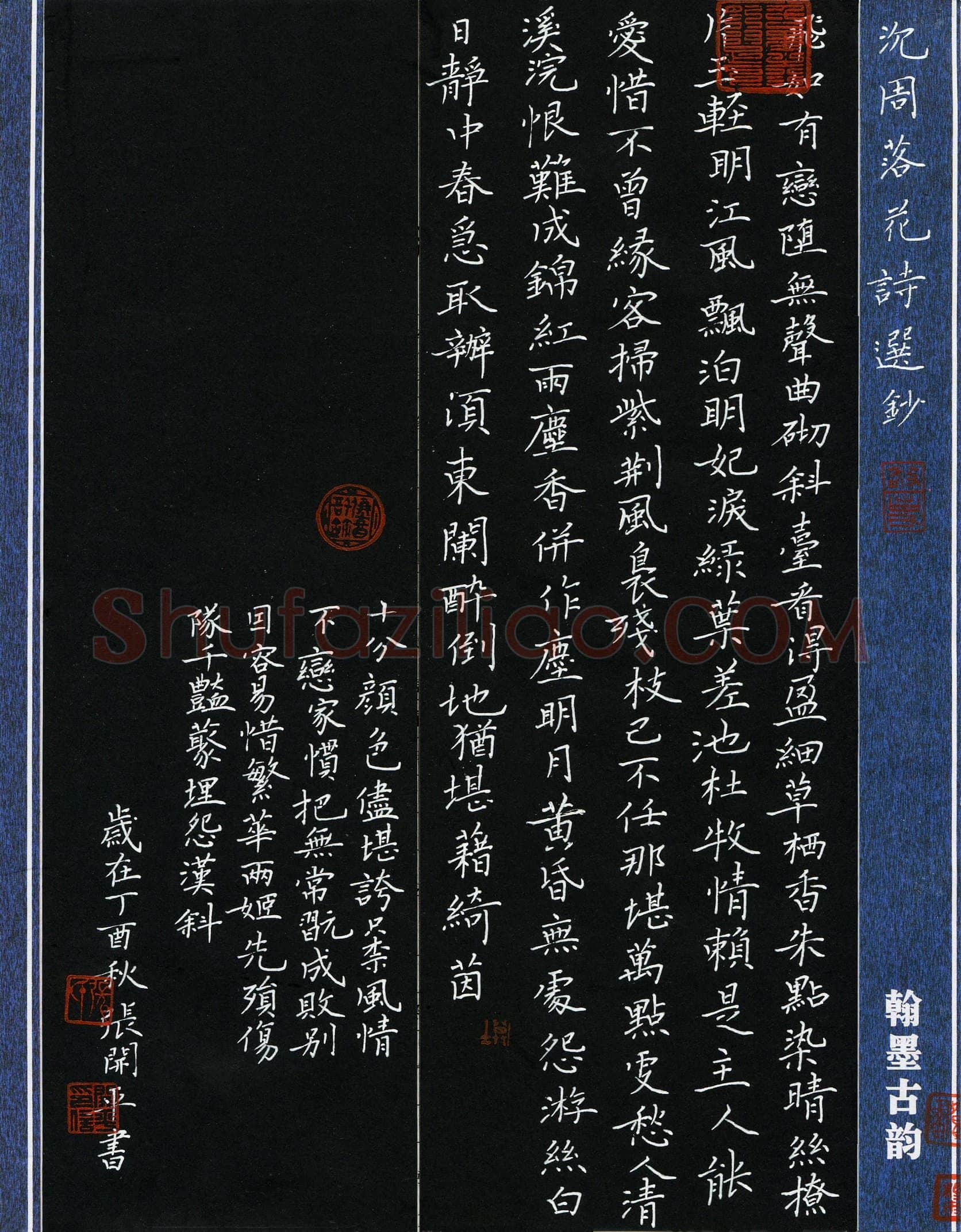 张开平(成人组 优秀奖)硬笔书法大赛获奖作品,张开平硬笔书法作品