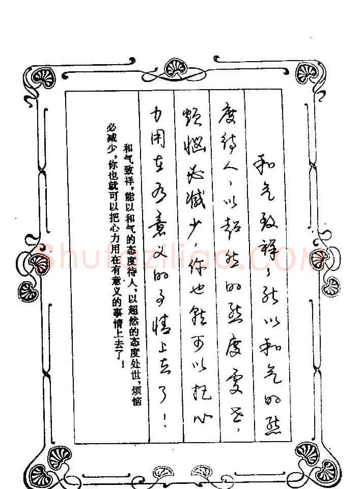 赵忱硬笔书法字帖《罗兰小语钢笔书法》 | 钢笔书法字帖