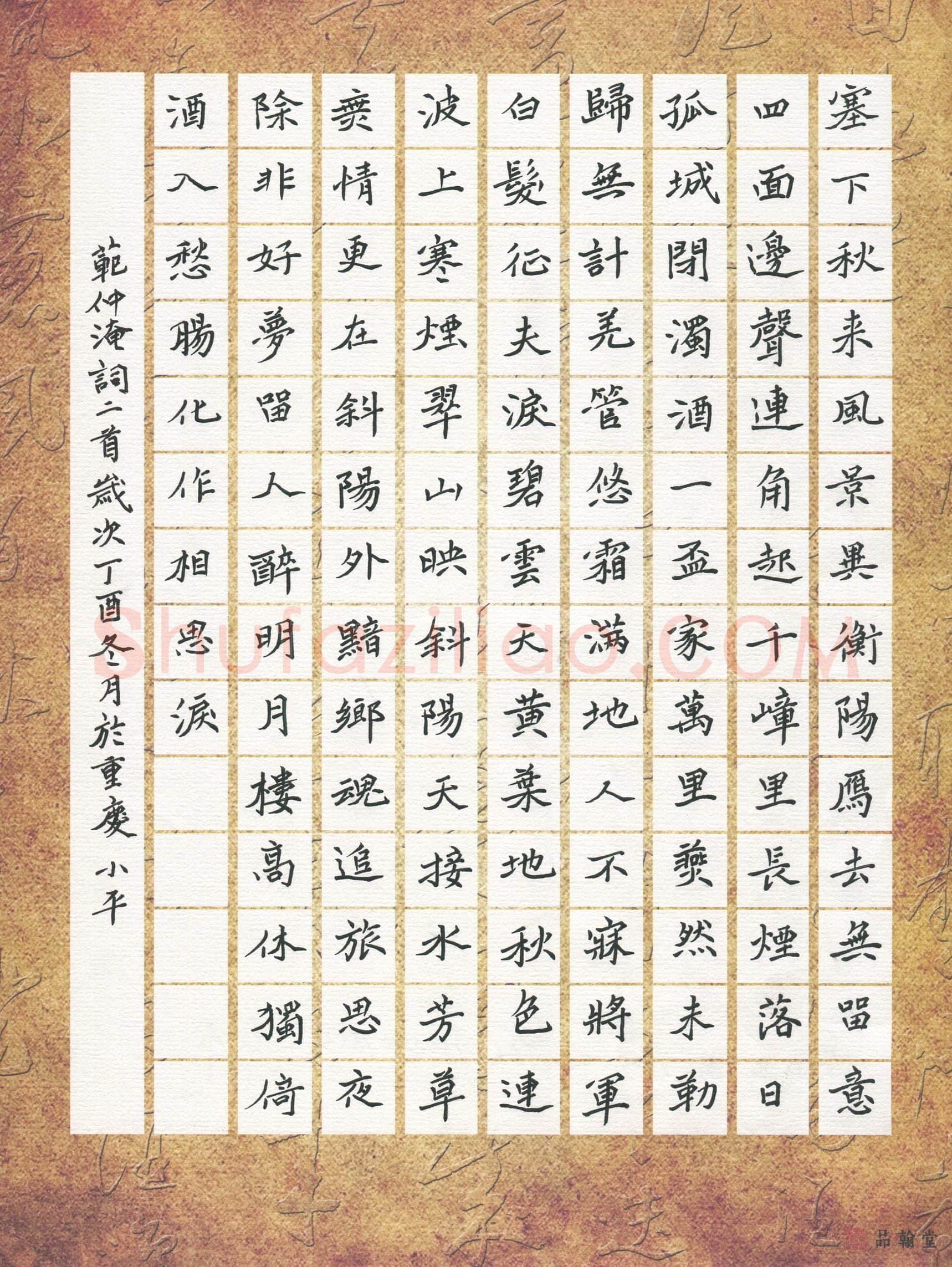 徐小平(成人组 优秀奖)硬笔书法大赛获奖作品,徐小平硬笔书法作品
