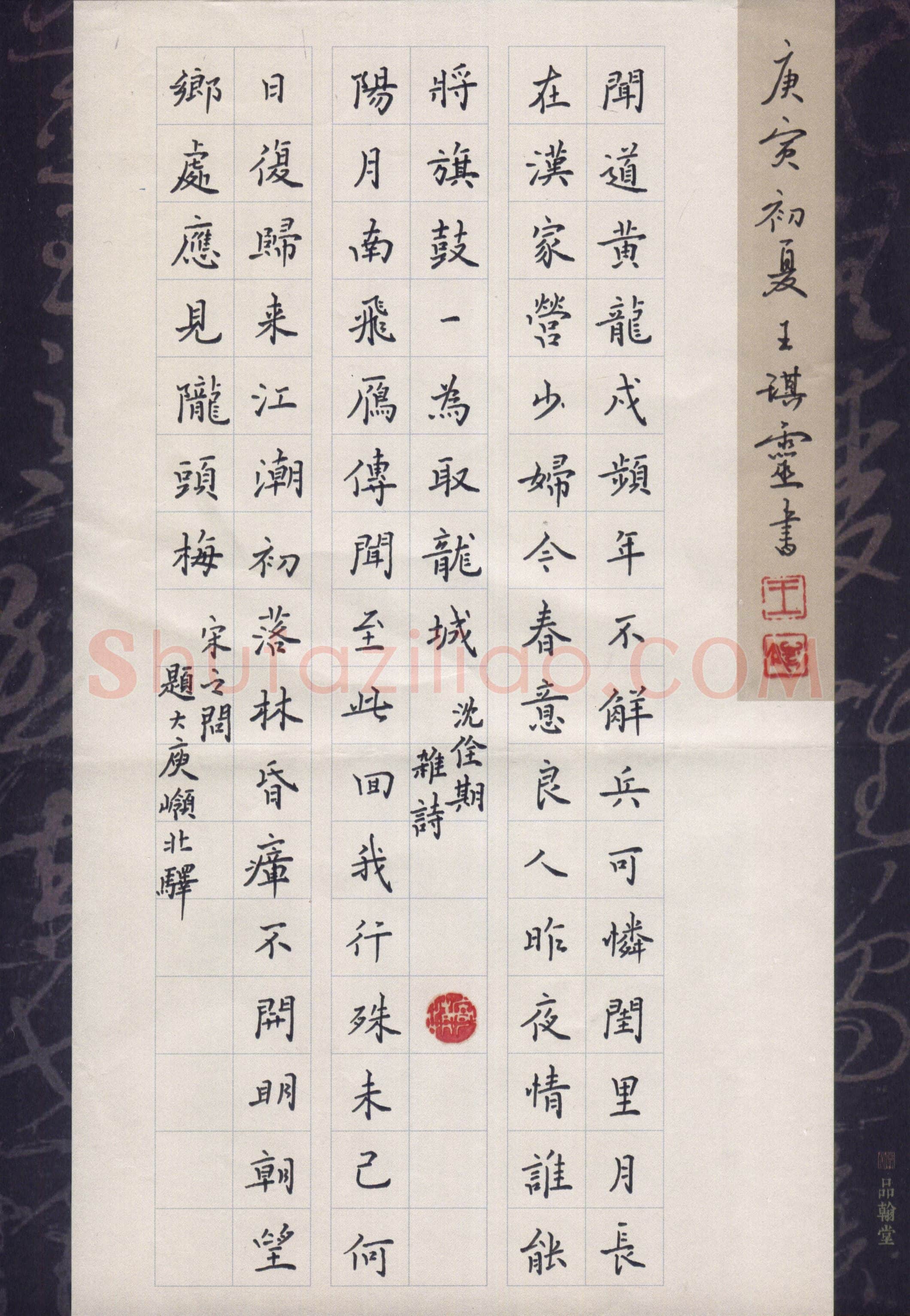 王琪灵(成人组)硬笔书法大赛入围作品选登,王琪灵硬笔书法作品