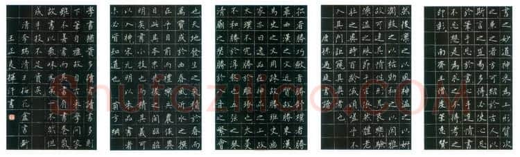 王正良硬笔楷书书论小品,王正良硬笔书法作品