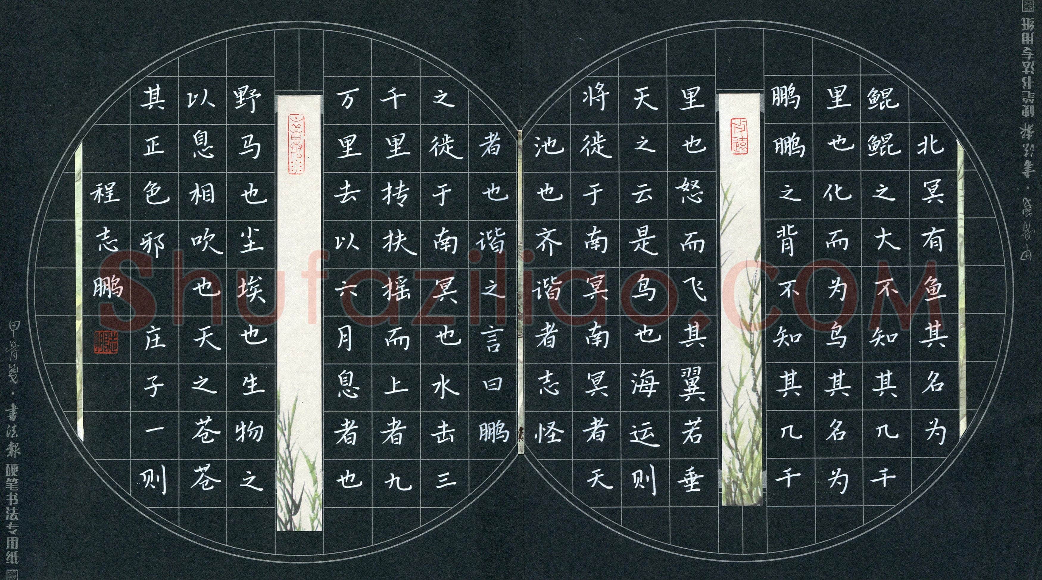 程志鹏(少儿组 14岁)硬笔书法大赛入围作品选登,程志鹏硬笔书法作品