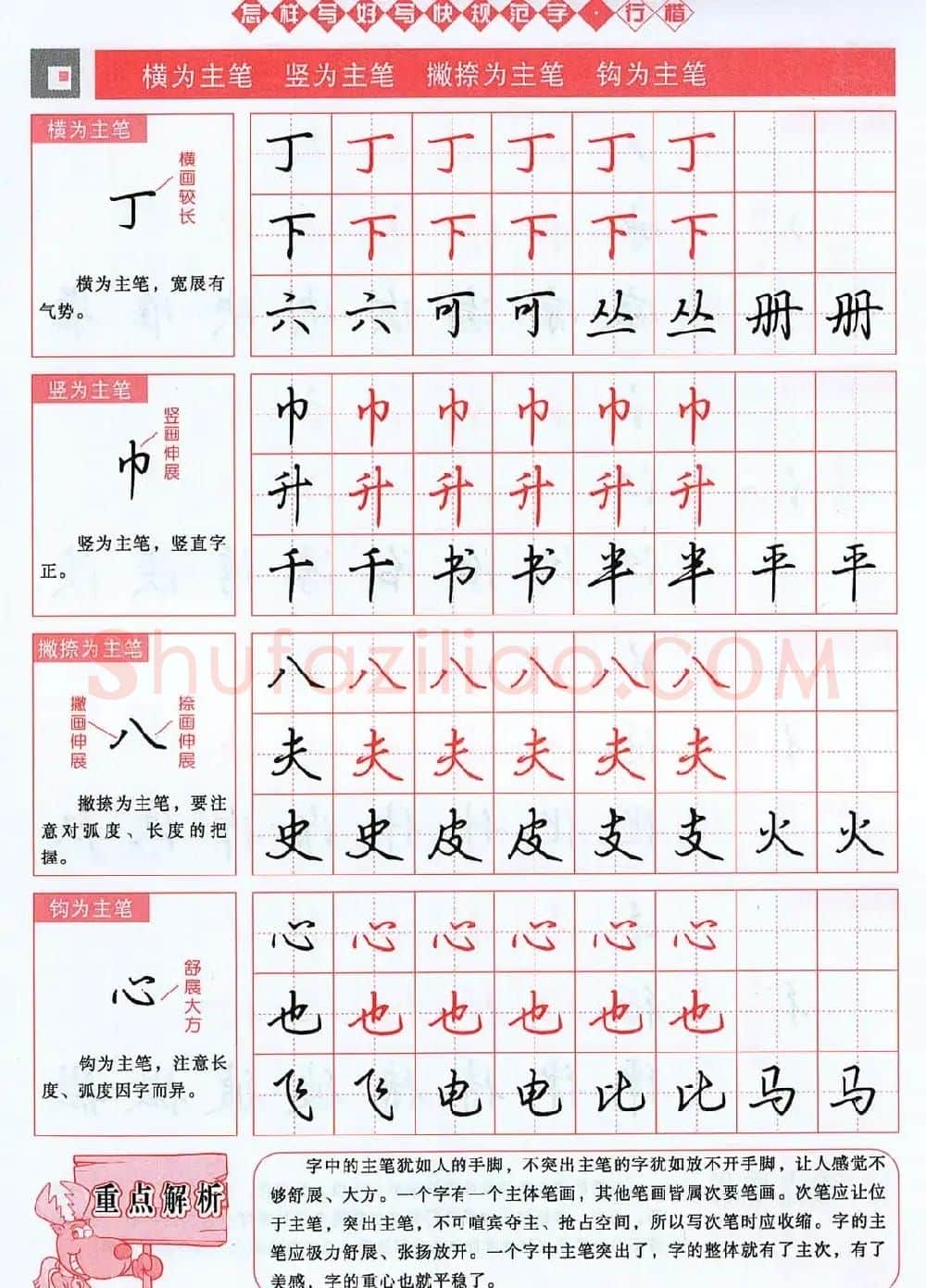 吴玉生行楷书法字帖《怎样写好写快规范字》 | 钢笔书法字帖