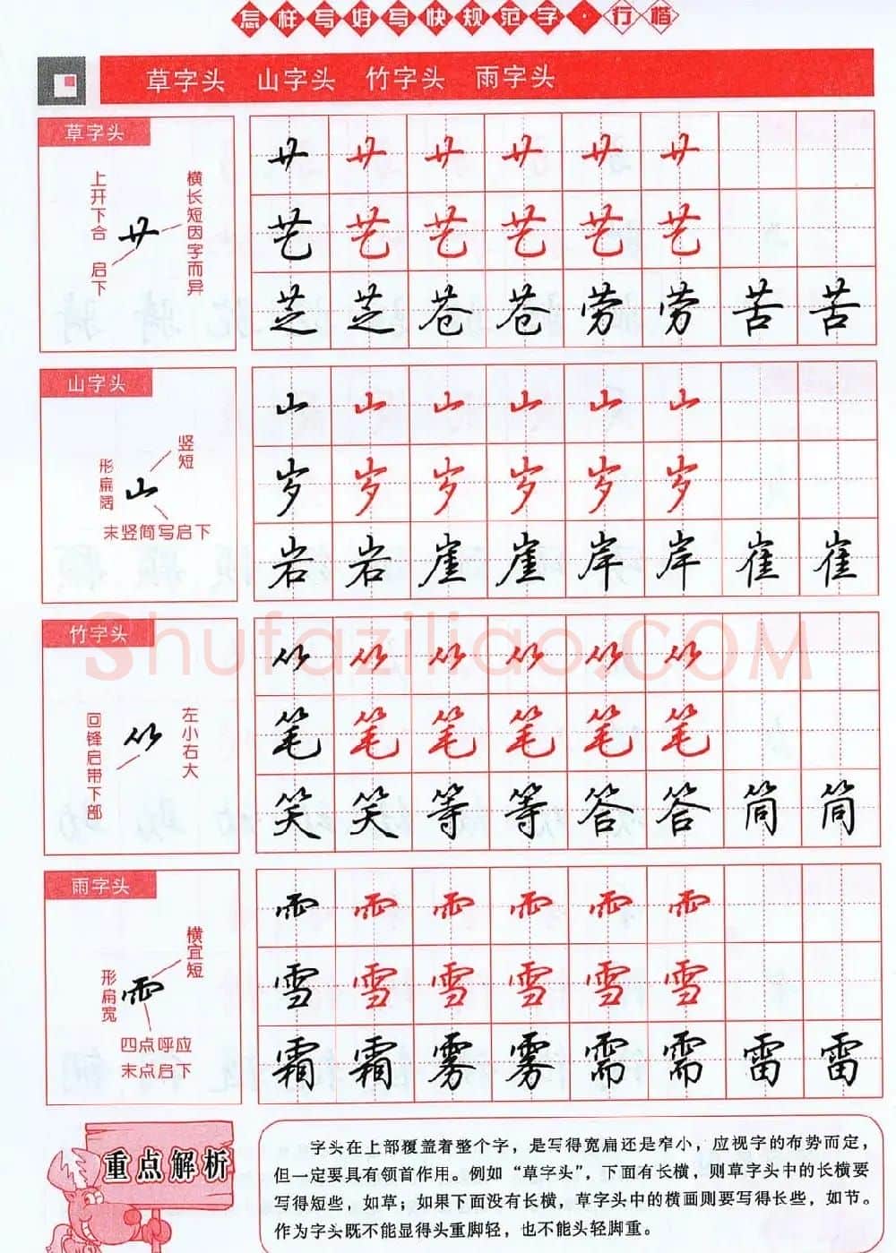 吴玉生行楷书法字帖《怎样写好写快规范字》 | 钢笔书法字帖