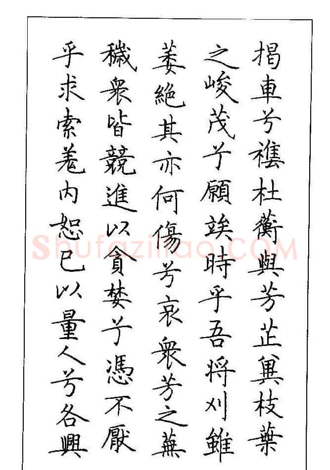 梁鼎光硬笔楷书字帖《钢笔临帖精选》 | 硬笔书法字帖