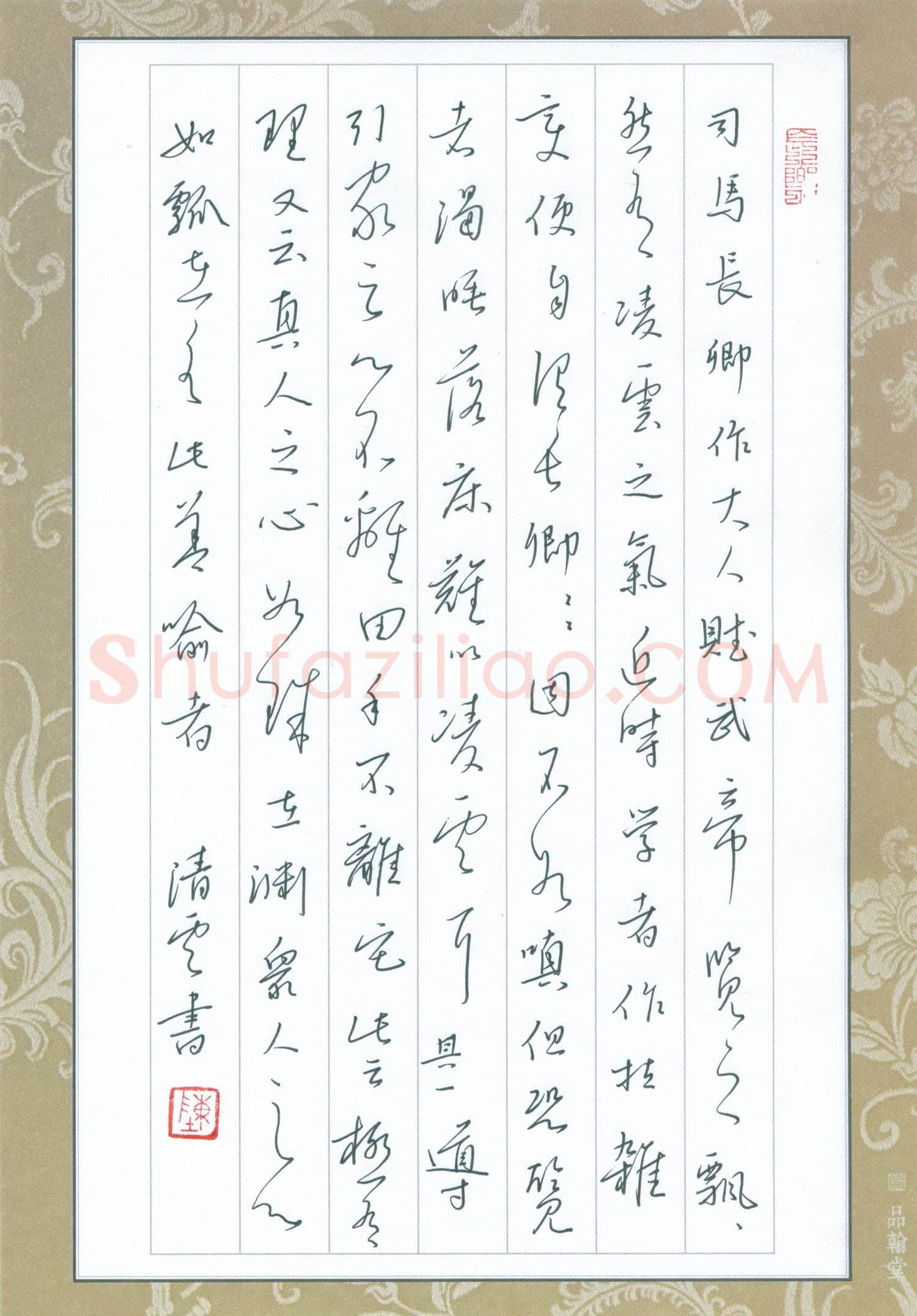 陈清云硬笔行草东坡书跋,陈清云硬笔书法作品