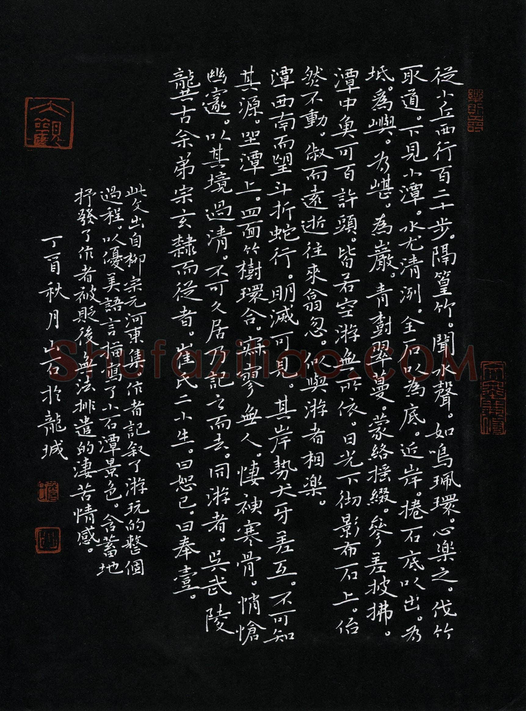 詹健(成人组 优秀奖)硬笔书法大赛获奖作品,詹健硬笔书法作品
