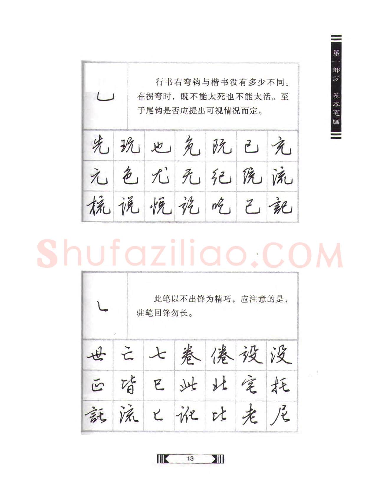 田英章硬笔行书字帖,摘自田英章硬笔行书标准教程(完整版)字帖